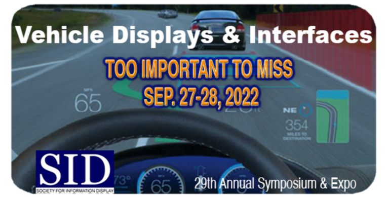 Visit Westboro Photonics at SID Vehicle Displays & Interfaces ...